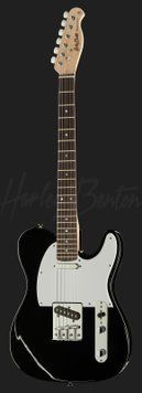 Harley Benton TE-20 BK Standard Series - Електрогітара, Черный