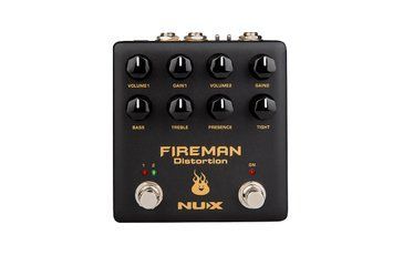 NUX NDS-5 Fireman - педаль ефектів, Черный