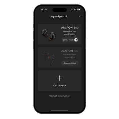 Beyerdynamic Amiron 300 TWS black - TWS-наушники, Черный