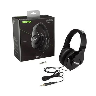 SHURE SRH240A-BK-EFS - студийные наушники, Черный
