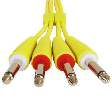 UDG Set Jack-Jack Yellow 3m (U97004YL) - професійний подвійний аудіокабель, Жовтий