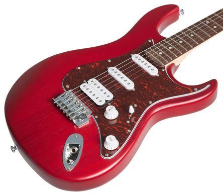 CORT G110 (OPEN PORE BLACK CHERRY) - Електрогітара, Червоний