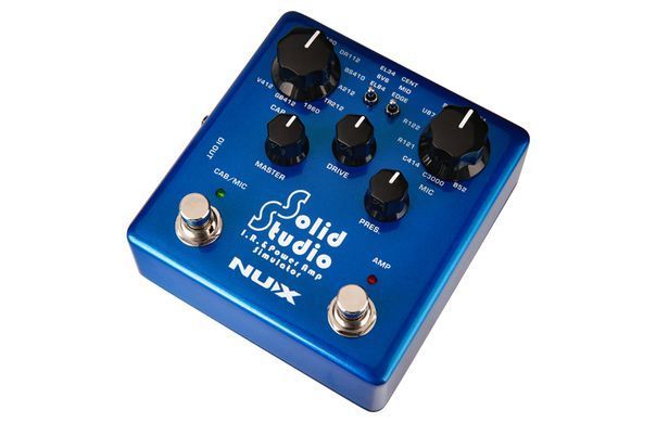 NUX Solid Studio (NSS-5) - педаль эффектов, Темно-синий