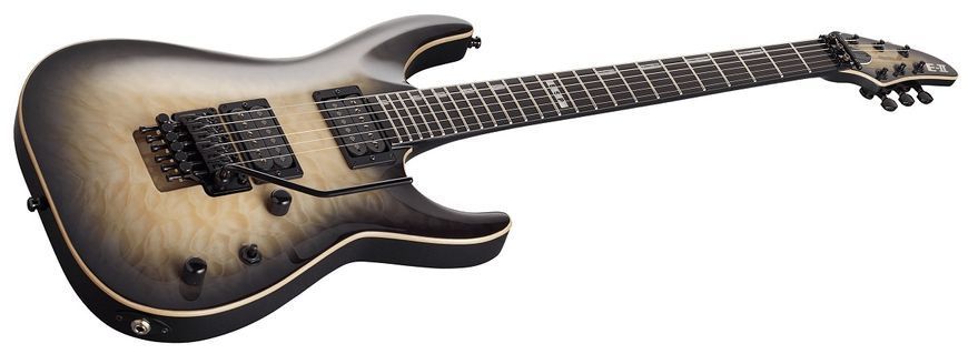 ESP E-II HORIZON QM FR (BLACK NATURAL BURST), Коричневий