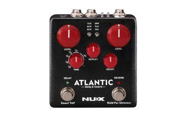 NUX NDR-5 ATLANTIC - педаль ефектів, Черный