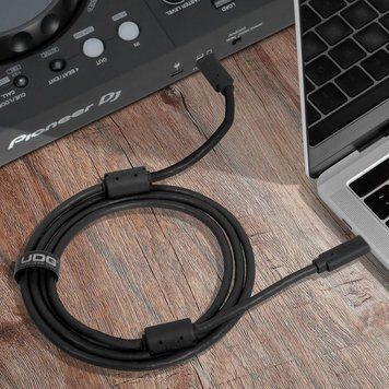 UDG Ultimate Cable USB 3.2 C-C Black Straight 1,5m &mdash; високоякісний кабель USB-C, Черный