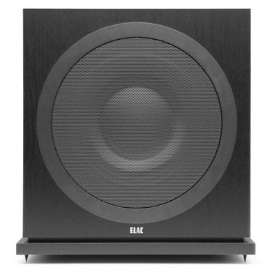 ELAC Debut SUB 3030 Black Brushed Vinyl, Черный