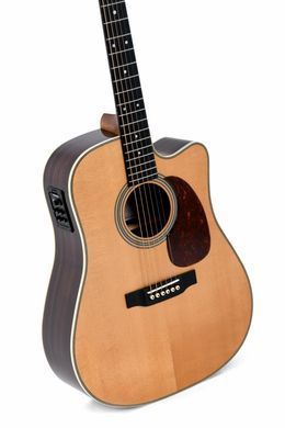 Sigma DTC-28HE - Електроакустична гітара, Натуральний