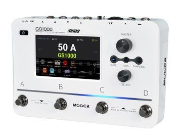 Mooer GS1000 - процесор ефектів гітарний, Білий