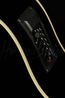 Harley Benton D-200CE-12BK - Электроакустическая гитара 12-струнная, Черный