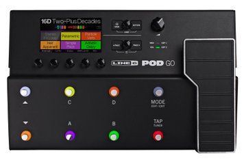 Line 6 POD Go -  Гітарний процесор ефектів , Черный