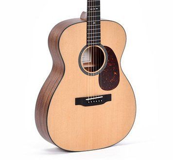 Sigma S000M-10E - Акустическая гитара (с мягким кейсом), Натуральный
