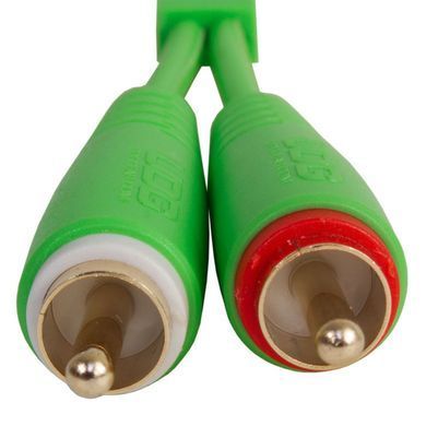 UDG Set RCA - RCA Green 1,5m(U97001GR) - професійний стереофонічний аудіокабель, Зелений