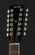 Harley Benton D-200CE-12BK - Электроакустическая гитара 12-струнная, Черный