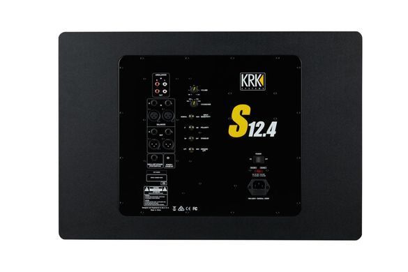 KRK SYSTEMS S12.4 - Студійний сабвуфер, Черный