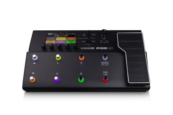 Line 6 POD Go -  Гітарний процесор ефектів , Черный