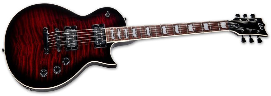 LTD EC-256QM (See Thru Black Cherry Sunburst), Красный