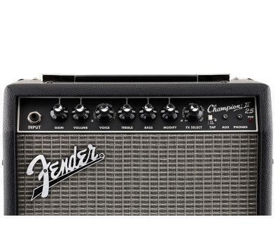 FENDER Champion II 25 - Гітарний комбопідсилювач, Черный
