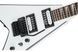 Jackson JS32 AH King V White With Black Bevels - Електрогітара , Білий