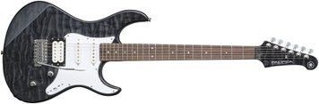 YAMAHA PACIFICA 212V QM (Translucent Black) - електрогітара, Черный