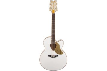 Gretsch G5022CWFE-12 Rancher Falcon Jumbo White, Білий