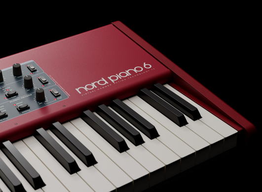 Nord Piano 6 88 - сценическое фортепиано, Красный