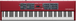 Nord Piano 6 88 - сценическое фортепиано, Красный