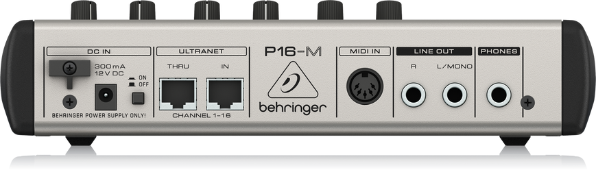 Behringer P16-M, серый