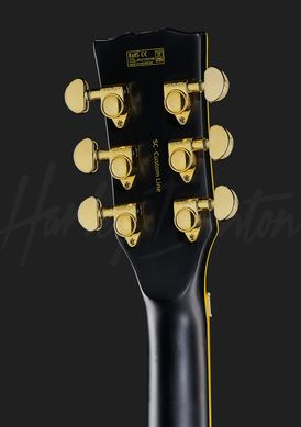 Harley Benton SC-Custom II FR Vintage Black, Черный