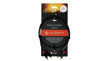 Clarity 2xRCA-2xRCA-B/1m, Черный