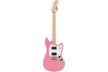 Squier by Fender Sonic Mustang HH MN Flash Pink - Електрогітара, Рожевий