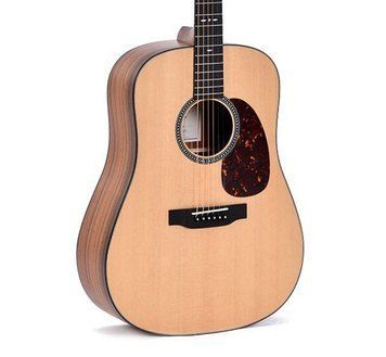 Sigma SDP-10E - Электроакустическая гитара (с мягким кейсом), Натуральный