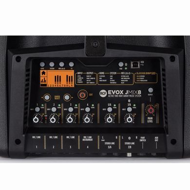 RCF EVOX JMIX8 - активна акустична система, Черный