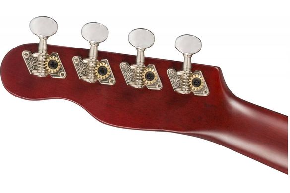 Fender UKULELE VENICE SOPRANO CHERRY WN, Красный