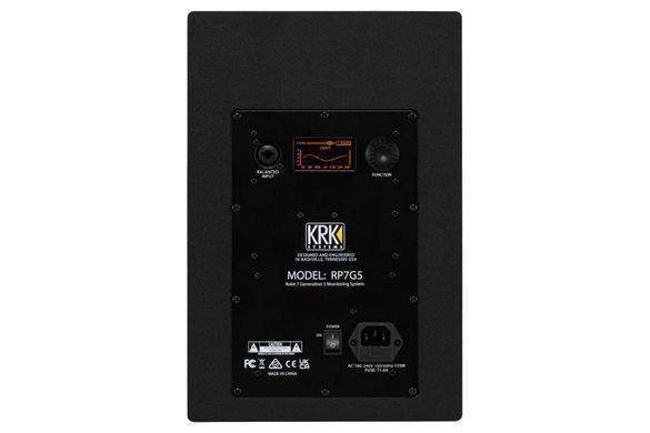 KRK SYSTEMS Rokit 7 Gen5 - Студійний монітор, Черный
