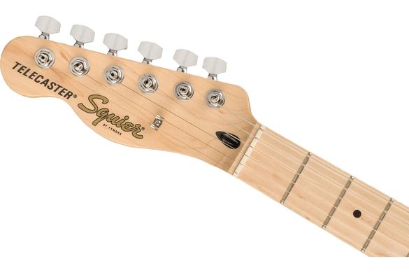 SQUIER by FENDER AFFINITY SERIES TELECASTER LEFT-HANDED MN BUTTERSCOTCH BLONDE, Жовтий