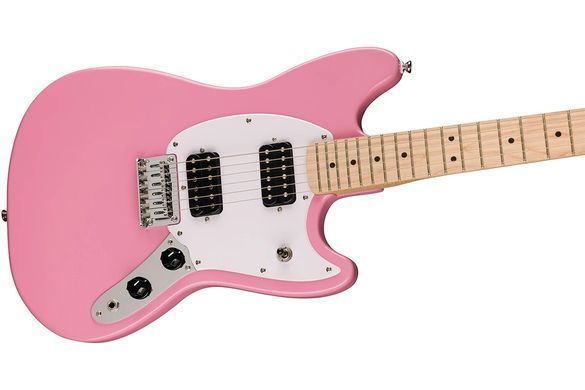 Squier by Fender Sonic Mustang HH MN Flash Pink - Електрогітара, Рожевий