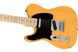 SQUIER by FENDER AFFINITY SERIES TELECASTER LEFT-HANDED MN BUTTERSCOTCH BLONDE, Жёлтый