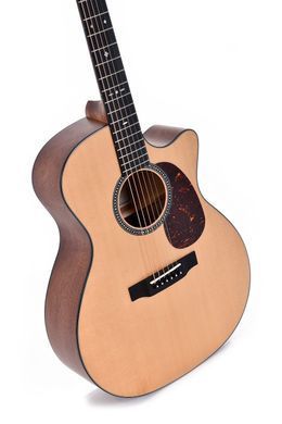 Sigma SGMC-10E - Електроакустична гітара (з м'яким кейсом), Натуральний