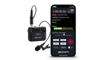 Zoom F2-BT Black, Черный