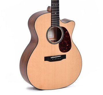 Sigma SGMC-10E - Электроакустическая гитара (с мягким кейсом), Натуральный