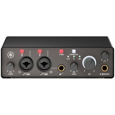 Yamaha UR22 MK3 Black - аудіоінтерфейс, Черный