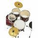 Millenium Focus Junior Drum Set Red - ударна установка, Червоний