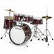Millenium Focus Junior Drum Set Red - ударна установка, Червоний