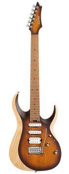 CORT X700 TRIALITY (OPEN PORE VINTAGE BURST)- Електрогітара, Натуральний