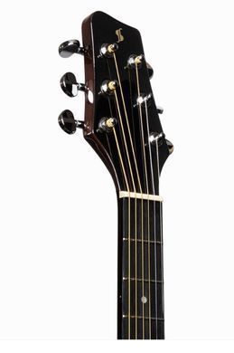 STAGG SA35 ACE-VS - Электроакустическая гитара, Коричневый