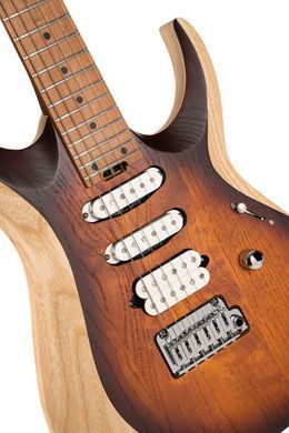 CORT X700 TRIALITY (OPEN PORE VINTAGE BURST)- Електрогітара, Натуральний