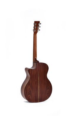 Sigma SGPC-10E - Электроакустическая гитара (с мягким кейсом), Натуральный