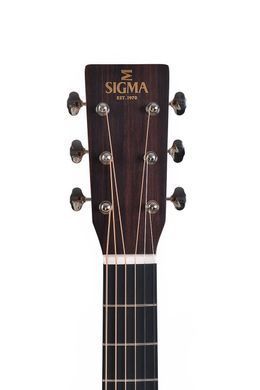 Sigma SGPC-10E - Электроакустическая гитара (с мягким кейсом), Натуральный
