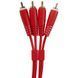 UDG Set RCA - RCA Red 3m (U97003RD) - професійний стереофонічний аудіокабель, Червоний